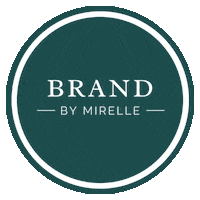 Logo Circle Sticker by Brand by Mirelle