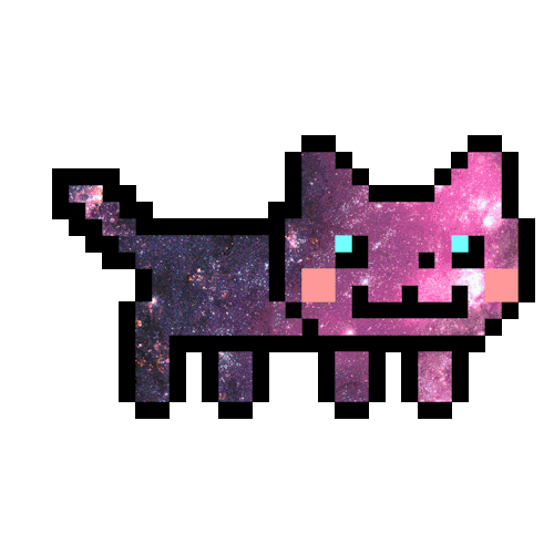 Space Cat Sticker