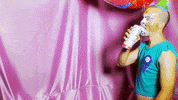 teen angel drinking GIF by DIRTY FENCES