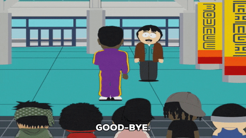 Good Bye Walking GIF by South Park