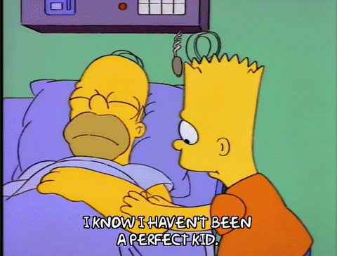 Sad Season 4 GIF by The Simpsons