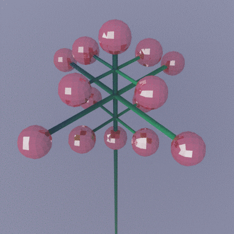 animation flower GIF by Michael Hazani