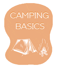 madebycriole criole camping basics Sticker