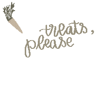 Carrot Treats Sticker by Molly Virginia Morris Photography