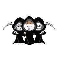 Trick Or Treat Halloween Sticker