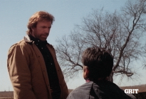 walker texas ranger punch GIF by GritTV