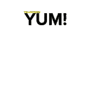Yum Yum Sticker by Yellow teeth