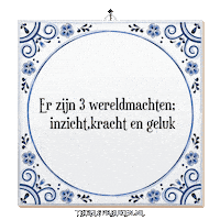 Focus Troost Sticker by Tegelspreuken.nl