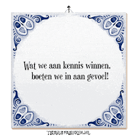 Humor Wijsheid Sticker by Tegelspreuken.nl