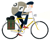 Happy Tour De France Sticker by Little James