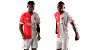 Football Celebrating Sticker by SK Slavia Praha