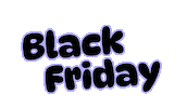 Black Friday Sticker by Bel Diniz
