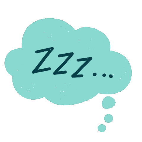 Isanna giphyupload sleep sleepy cloud Sticker