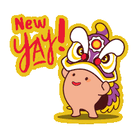 Chinese New Year Huat Sticker by Nippon Paint Malaysia