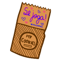 mycookiesbrasil cookies pavan my my my mymymy Sticker