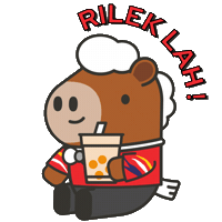 Tea Time Chill Sticker by KOI Thé Malaysia