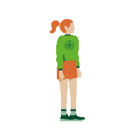 Girl Woman Sticker by AOK Niedersachsen