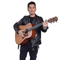 Rock Guitar Sticker by Karl Michael