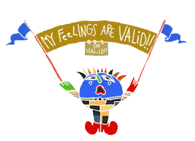 boshyboi clown self love clowns validation Sticker