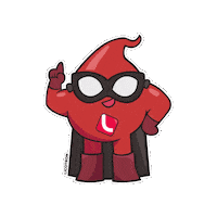 Blood Gota Sticker by Grupo LICON