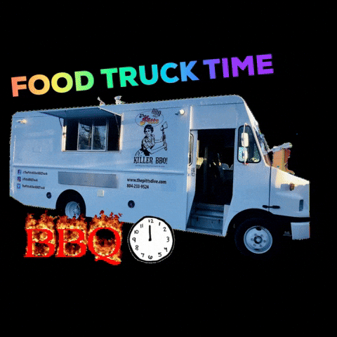 Food Truck Bbq Time GIF by ThePittsDive