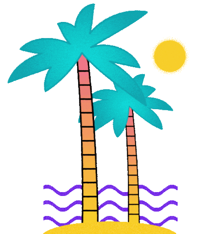 Palm Trees Summer Sticker by Cotton On Kids