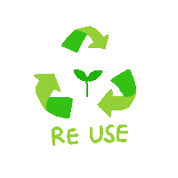 sustainable sustainability reuse volvo plasticfree Sticker