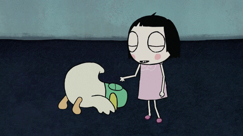 sleepy GIF by Sarah & Duck