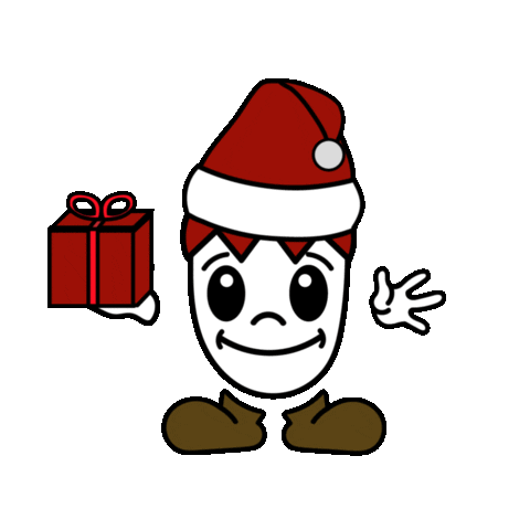 Surprise Santa Sticker by FrankenSein