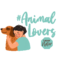 Best Friend Dog Sticker by Lacer Natur
