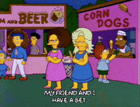 Season 3 Flirting GIF by The Simpsons