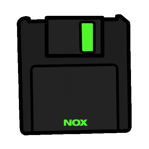 wearenox music retro 90s nft Sticker