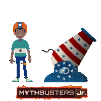 discovery channel mythbusters Sticker by Discovery Europe