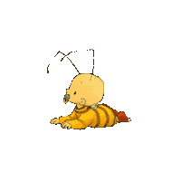 arsEdition baby good night kind biene Sticker