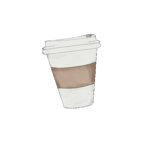 Happy Coffee Time Sticker