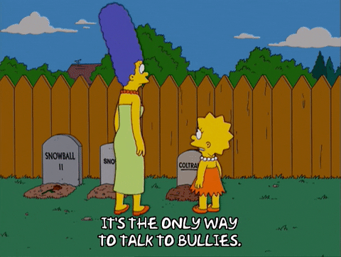 speaking marge simpson GIF