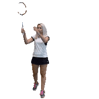 Lea Badminton Sticker by Grün-Weiß Mülheim