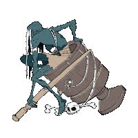 1312RECORDS babayaga babajaga daniel vardan Sticker