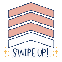 Swipe Up Sticker by The Budget Mom, LLC.