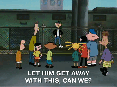 hey arnold nicksplat GIF