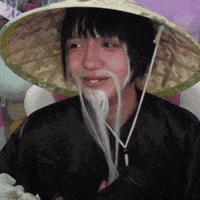 Stroking Chinese GIF