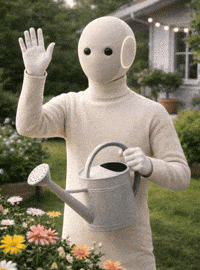 Morning Hello GIF by 1X Technologies