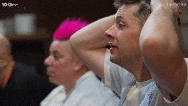 Dessert Stress GIF by MasterChefAU