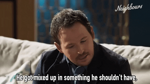 Stay Away Levi GIF by Neighbours (Official TV Show account)