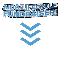 Fundraising Fundraiser Sticker by AIDS/LifeCycle