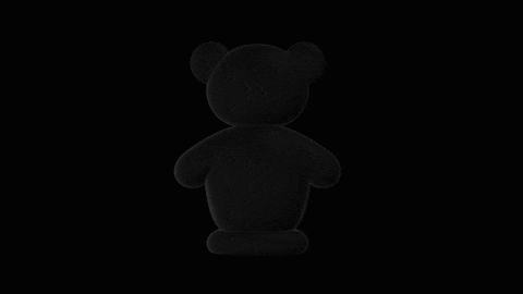 BlackGummy giphyupload bear insomniac deadmau5 GIF