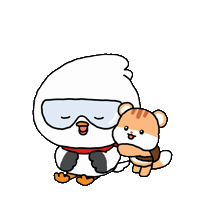 달이 Sticker by PPS