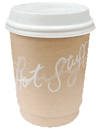 Hot Stuff Coffee Sticker by Wish You Were Here Group