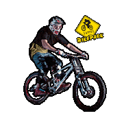SappeenMatkailukeskus downhill mountainbiking sappee downhillbiking Sticker