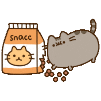 Hungry Cats Sticker by Pusheen